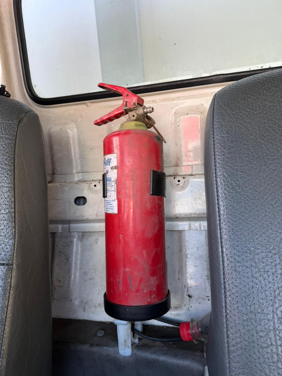 Fire extinguisher available