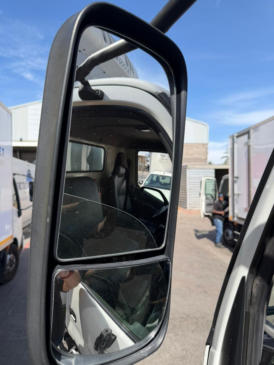 Mirrors function correctly and are clean